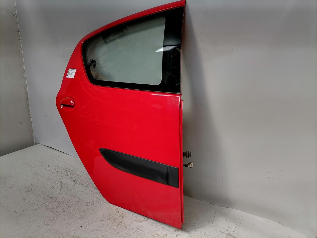 Toyota Aygo original T&uuml;r hinten rechts 3P0 Super Red Rohbau Bj.2008